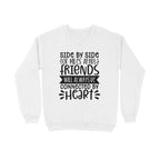 Women's Friendship Quote Printed Sweatshirts