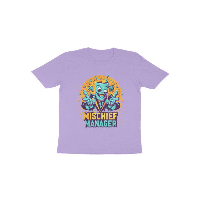 Toddler's Mischief Manager New Graphics Printed T-Shirt