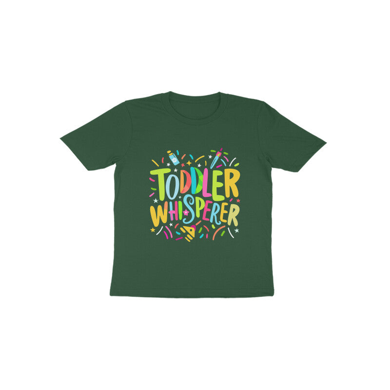 Toddler's Toddler Whisperer Graphics Printed T-Shirt