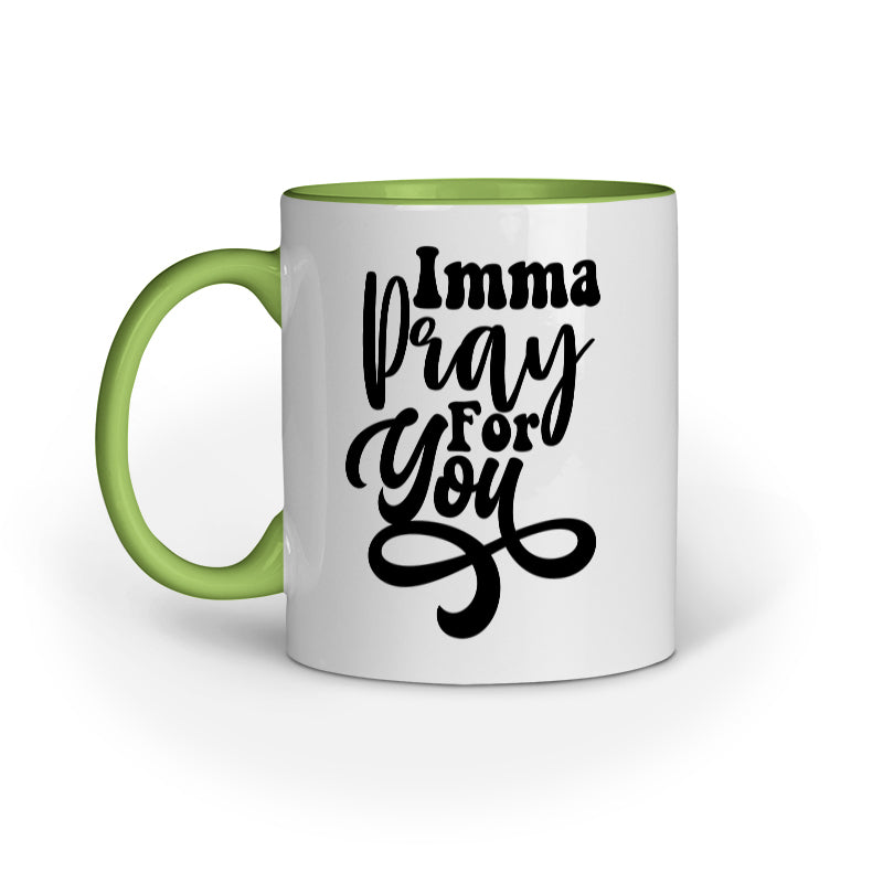 Pray for You Quote Printed Mugs from Creativeya