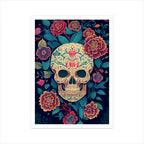 Sugar skull Graphics Printed Posters from Creativeya
