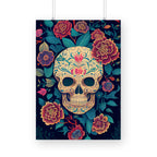 Sugar skull Graphics Printed Posters from Creativeya
