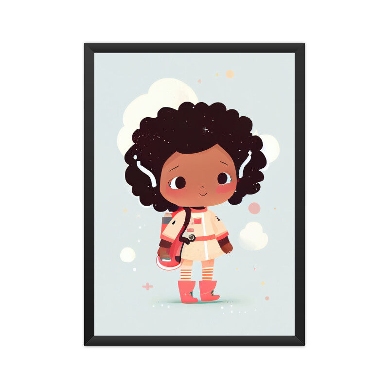 Baby Astronaut New Graphics Printed Posters from Creativeya Secondary image