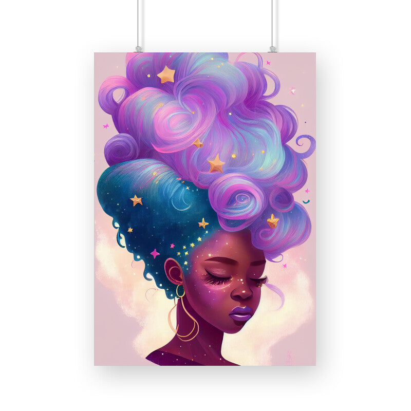 Girl Magicx Graphics Printed Posters from Creativeya Main image