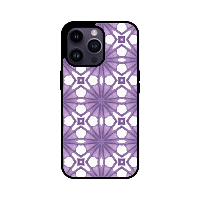 Boho Pattern Graphics Printed Glass Phone Cases from Creativeya