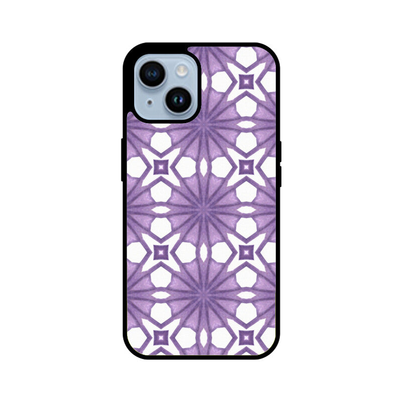 Boho Pattern Graphics Printed Glass Phone Cases from Creativeya