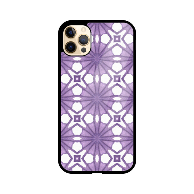 Boho Pattern Graphics Printed Glass Phone Cases from Creativeya