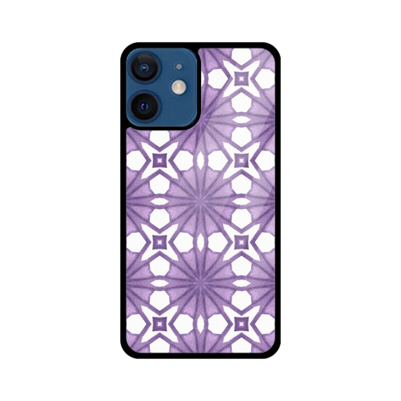 Boho Pattern Graphics Printed Glass Phone Cases from Creativeya
