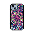 Boho Pattern Graphics Printed Glass Phone Cases from Creativeya