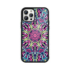 Boho Pattern Graphics Printed Glass Phone Cases from Creativeya