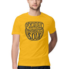 Men's Psychedelic Soul Design Printed T-Shirt