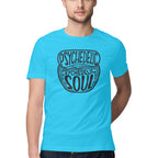 Men's Psychedelic Soul Design Printed T-Shirt