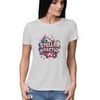 Women's Steller Affection Graphics Printed T-Shirt