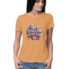 Women's Steller Affection Graphics Printed T-Shirt