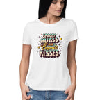 Women's Spacey Huges Graphics Printed T-Shirt