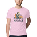 Men's Savannah Design Printed T-Shirt