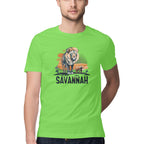 Men's Savannah Design Printed T-Shirt
