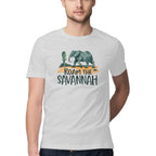 Men's Roam the Savannah Design Printed T-Shirt