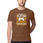 Men's I'm Not A Player I'm A Gamer Graphics Printed T-Shirt