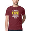 Men's Just Five More Minutes Graphics Printed T-Shirt