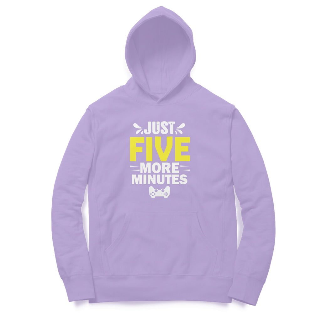 Men's Just Five More Minutes Graphics Printed Hoodies