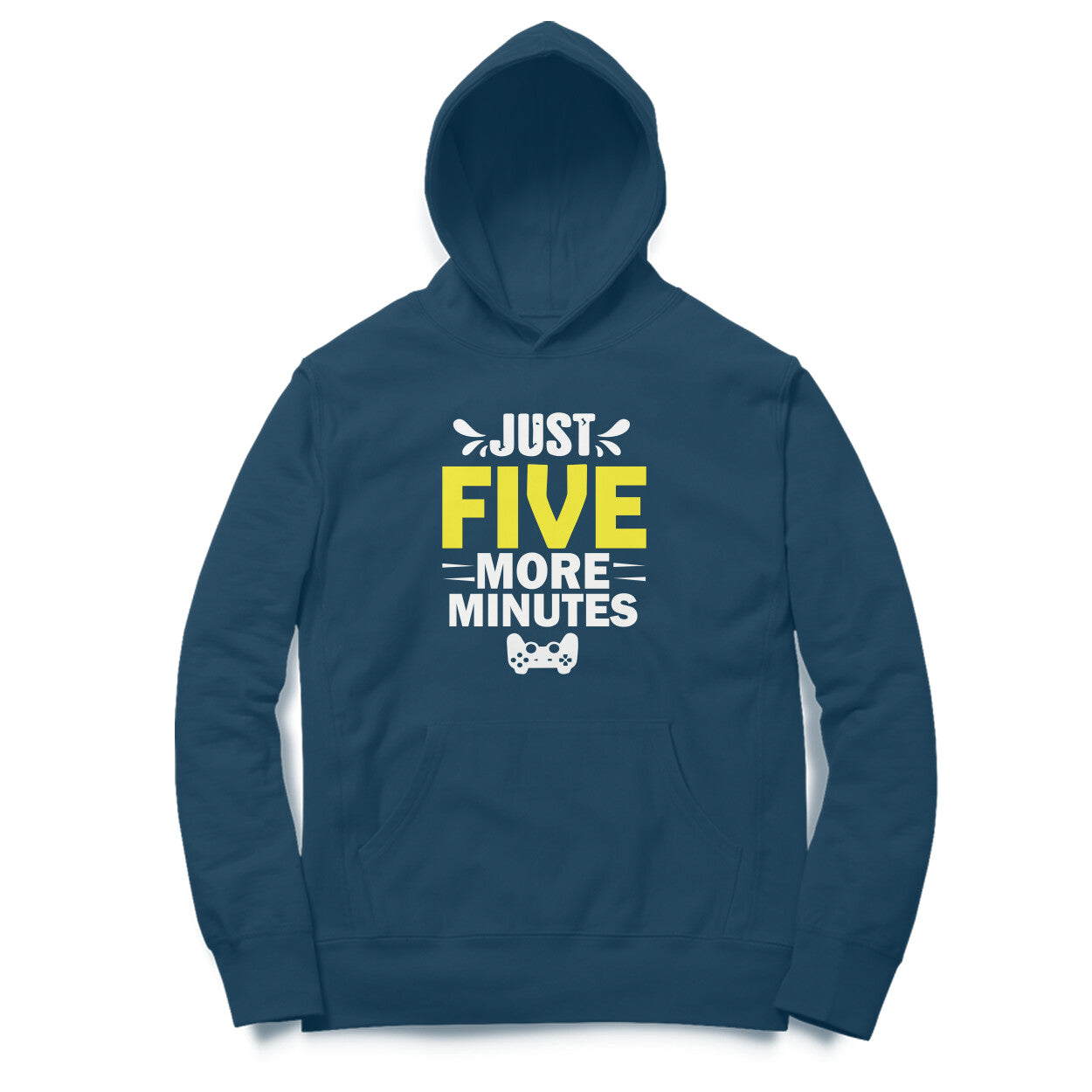 Men's Just Five More Minutes Graphics Printed Hoodies