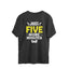 Women's Just Five More Minutes Graphics Printed Oversized T-Shirt