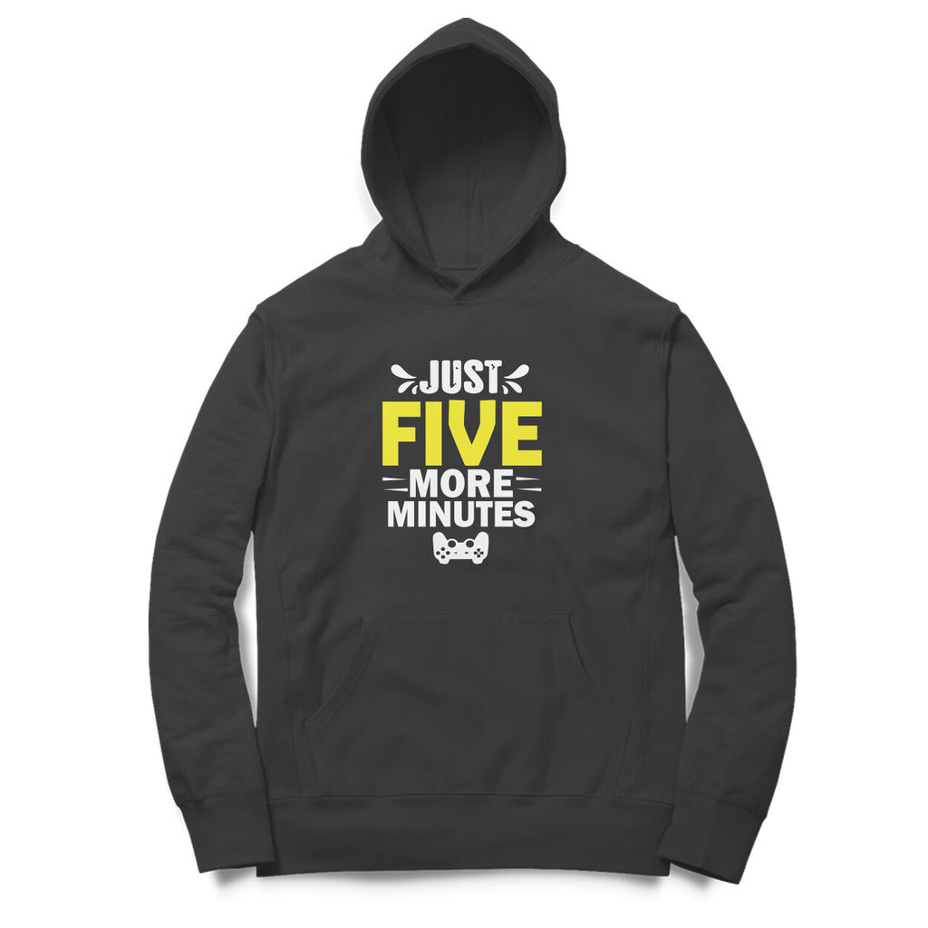 Women's Just Five More Minutes Graphics Printed Hoodies