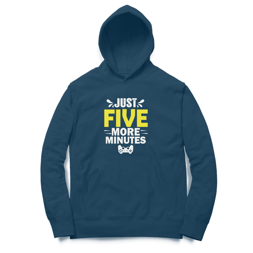 Women's Just Five More Minutes Graphics Printed Hoodies