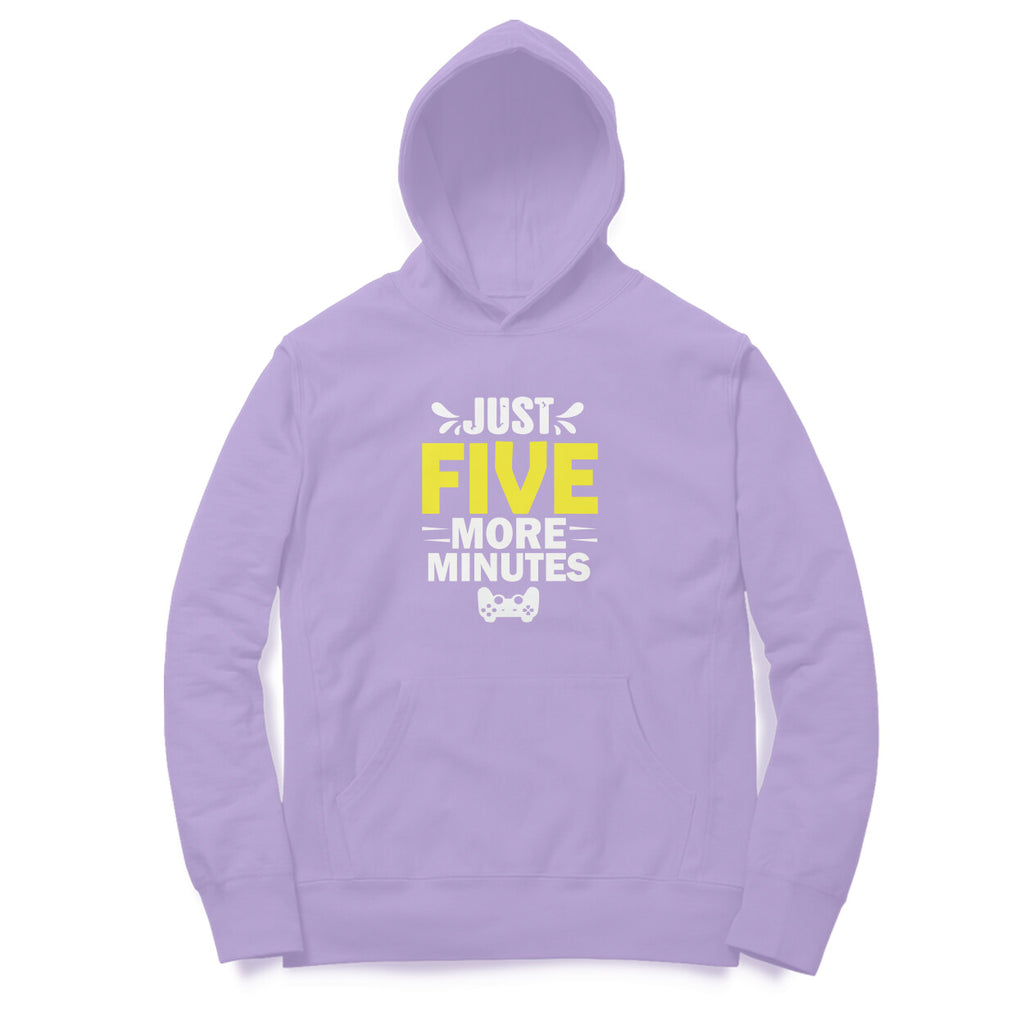 Women's Just Five More Minutes Graphics Printed Hoodies