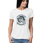 Women's Intersteller Romance Graphics Printed T-Shirt