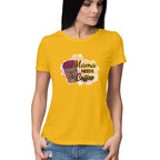 Women's Mama Needs Coffe Graphics Printed T-Shirt