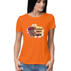 Women's Mama Needs Coffe Graphics Printed T-Shirt