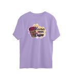 Women's Mama Need Coffee Graphics Printed Oversized T-Shirt
