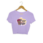 Women's Mama Need Coffee Graphics Printed Crop Tops