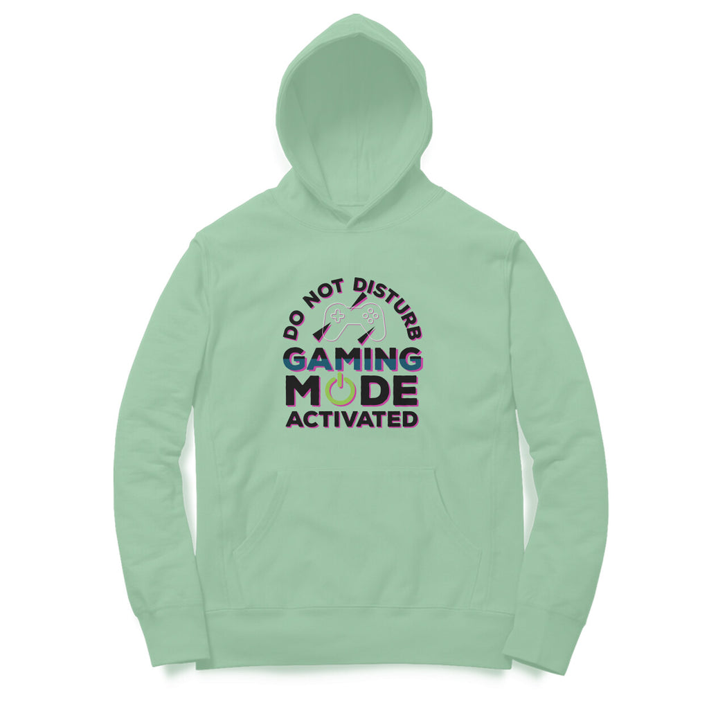 Men's Do Not Disturb Gaming Mode Activated Graphics Printed Hoodies