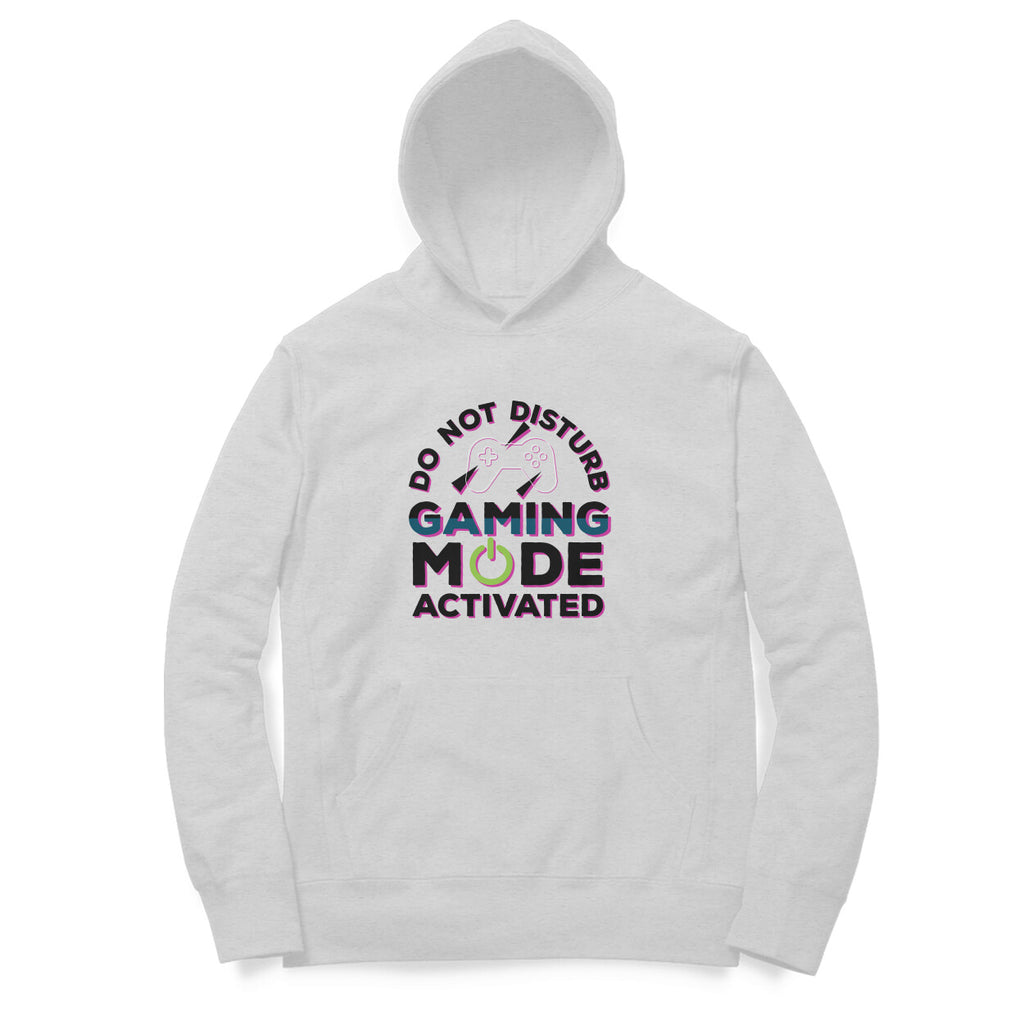 Men's Do Not Disturb Gaming Mode Activated Graphics Printed Hoodies