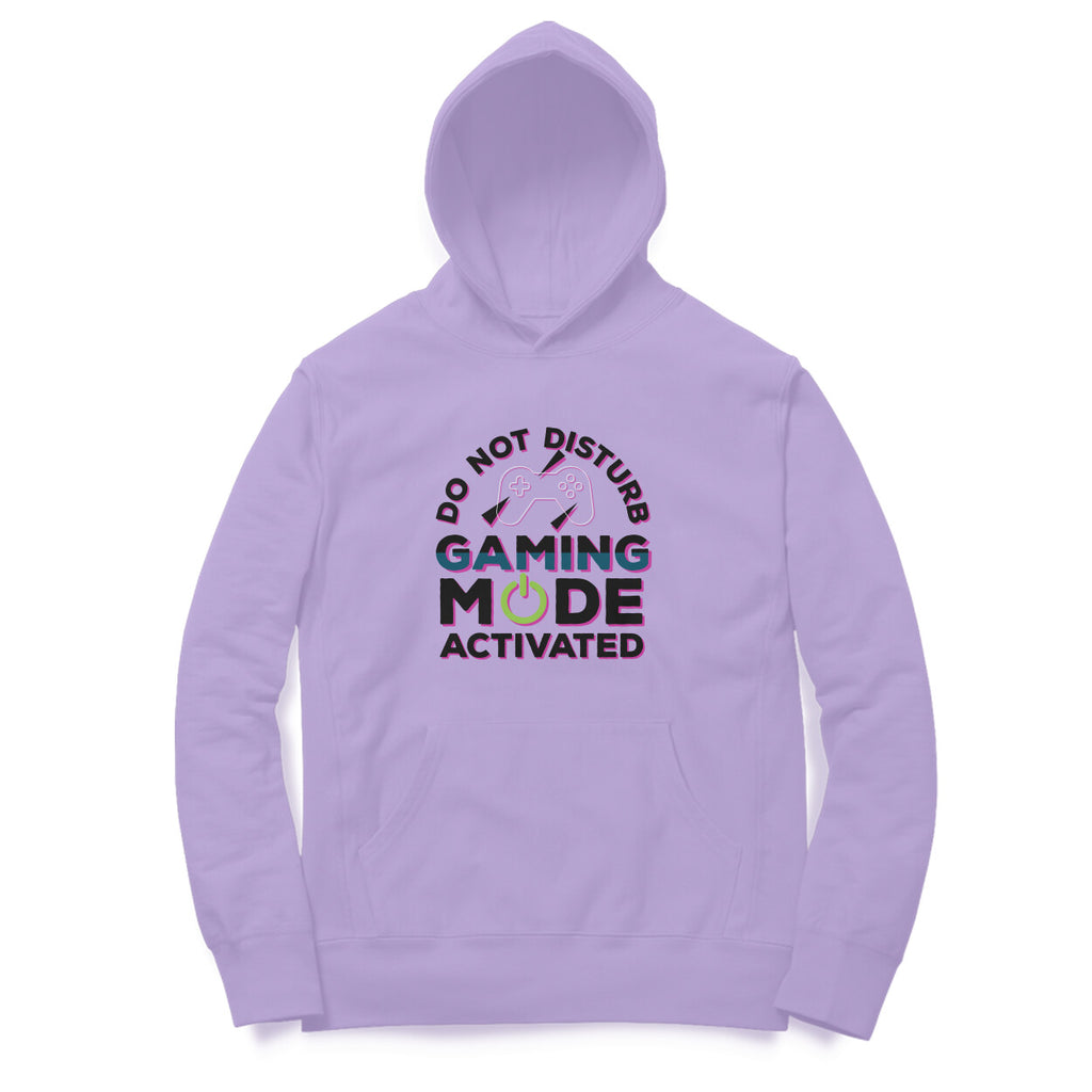 Men's Do Not Disturb Gaming Mode Activated Graphics Printed Hoodies