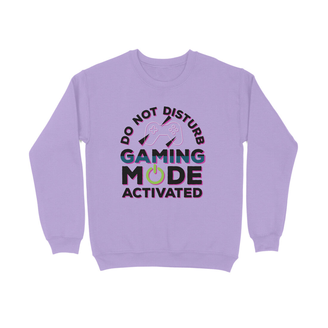 Men's Do Not Disturb Gaming Mode Activated Graphics Printed Sweatshirts
