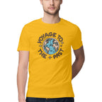 Men's Voyage to the Past Design Printed T-Shirt