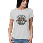 Women's Travel in Time Graphics Printed T-Shirt