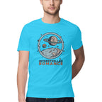 Men's Interstellar Romance Design Printed T-Shirt