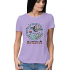 Women's Interstellar Romance Graphics Printed T-Shirt