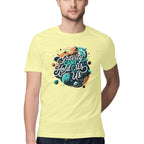 Men's Gravity Cant Hold Us Design Printed T-Shirt