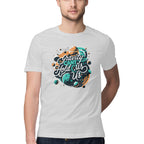 Men's Gravity Cant Hold Us Design Printed T-Shirt