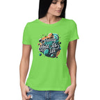 Women's Gravity Cant Hold Us Graphics Printed T-Shirt