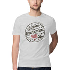 Men's Explore the Uncharted Design Printed T-Shirt