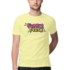 Men's Funky Fresh Design Printed T-Shirt