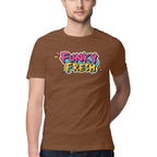Men's Funky Fresh Design Printed T-Shirt