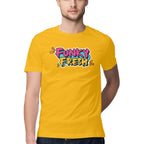 Men's Funky Fresh Design Printed T-Shirt